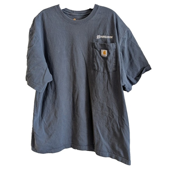 Carhartt Other - Carhartt Men's Grey XL T-Shirt Original Fit Short Sleeve Heavyweight Pocket K87